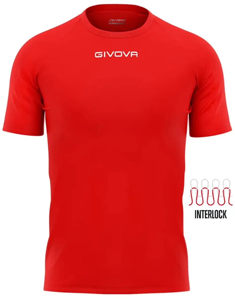 Givova Capo Sportshirt - Rood 3XL - afbeelding 2 van 6