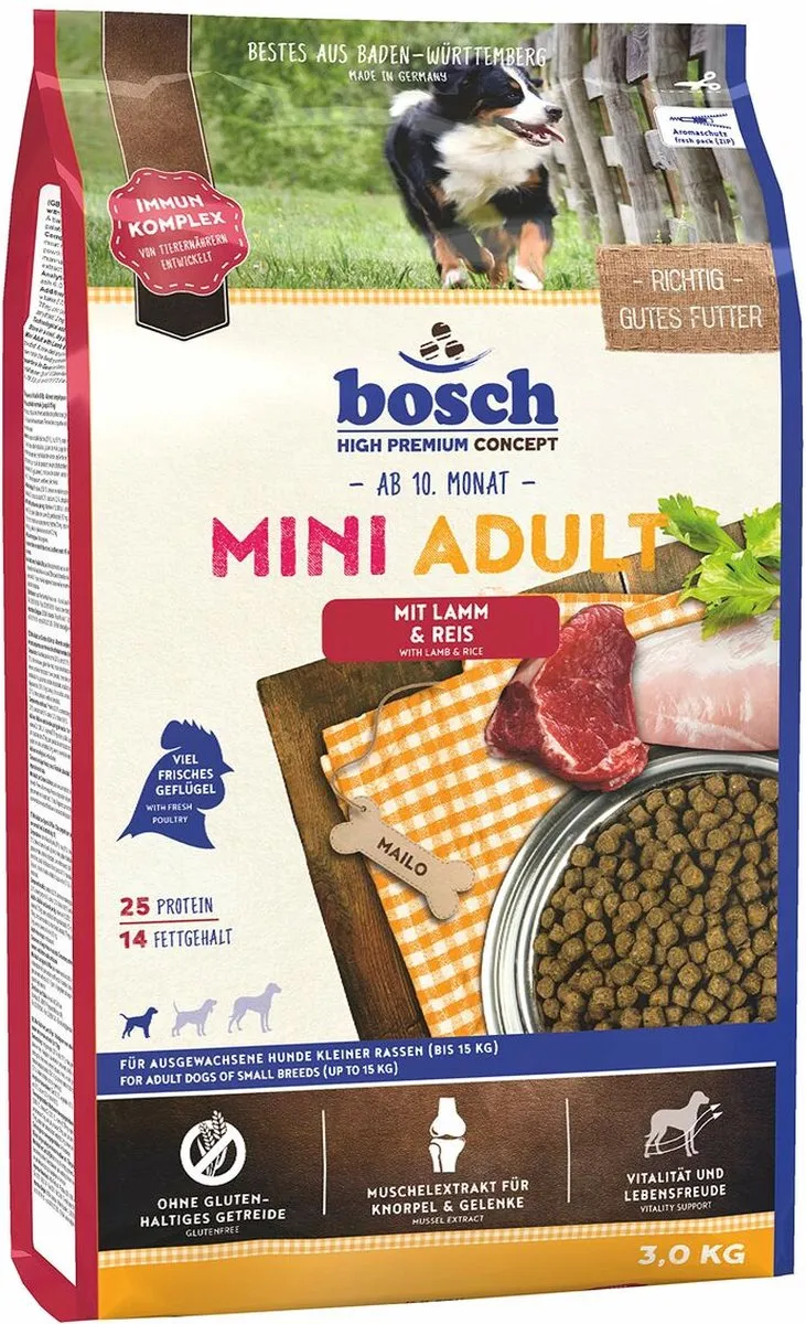 Bosch Volwassen Lam 3kg