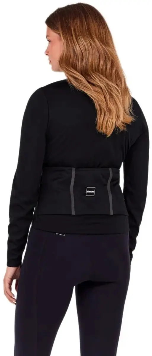 Santini Windbloc Thermo Windjack - Zwart S - afbeelding 2 van 4