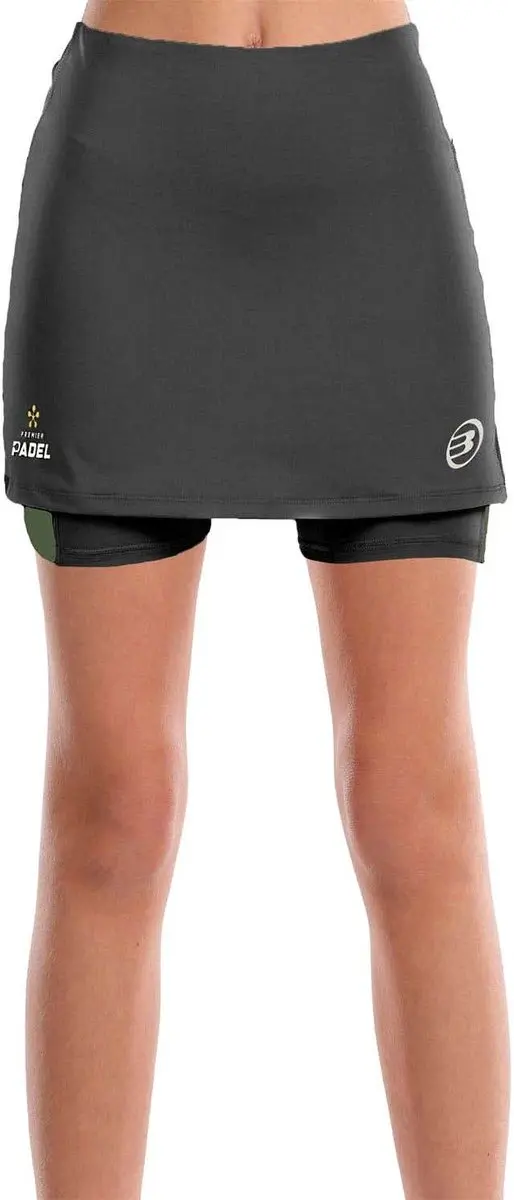 Falda Bullpadel Portoa G 005 Negro Junior 10