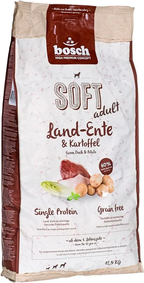 Bosch Soft Volwassen Eend Aardappelen 12,5 kg