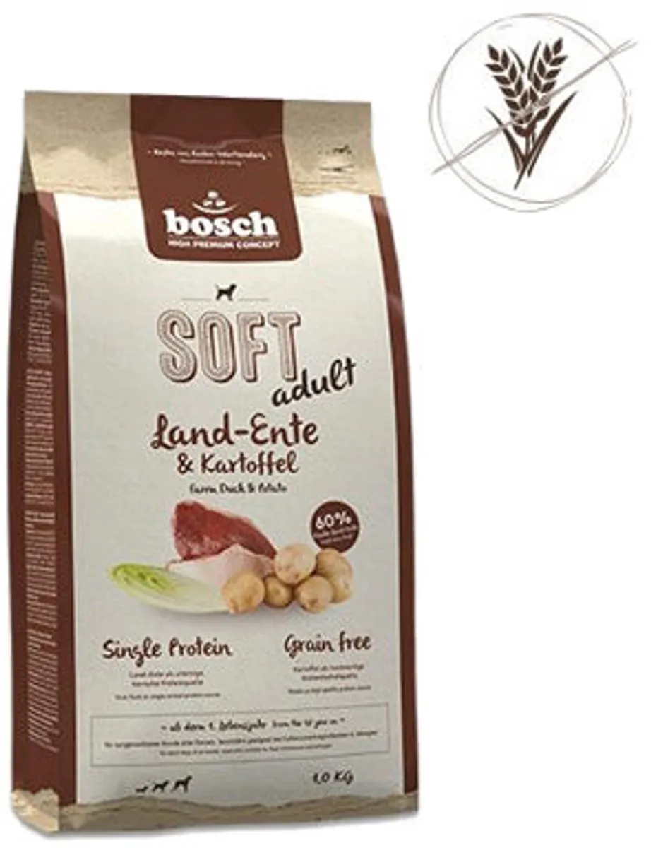 Bosch Soft Volwassen Eend Aardappelen 12,5 kg