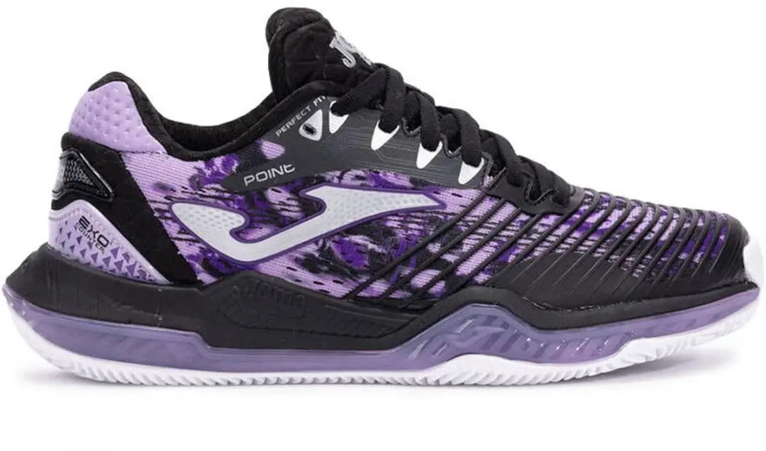 Zapatillas Joma Point Lady Black 2501 Tpoilw2501c Mujer 37