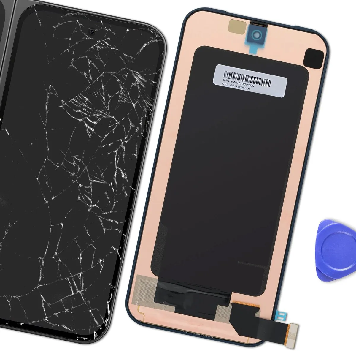 Google Pixel 9 Pro Vouwscherm G949-00911-00 - Zwart
