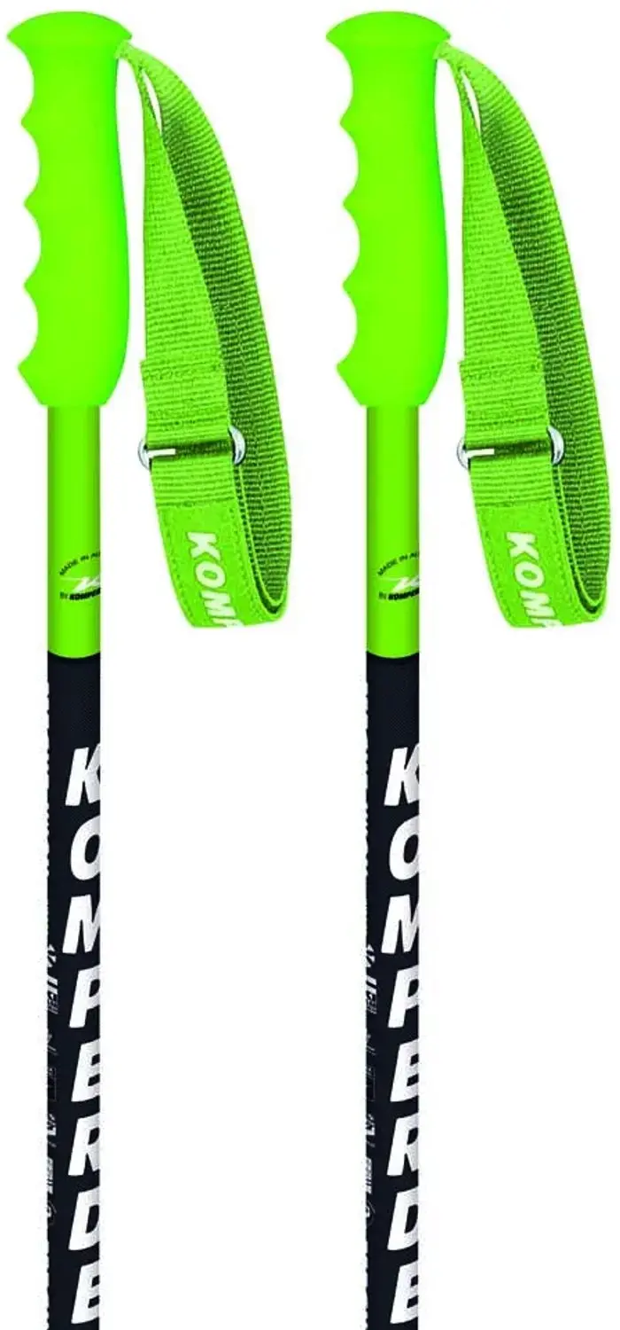 Komperdell Nationalteam Profi 19 Mm Stokken Groen,Zwart 115 cm