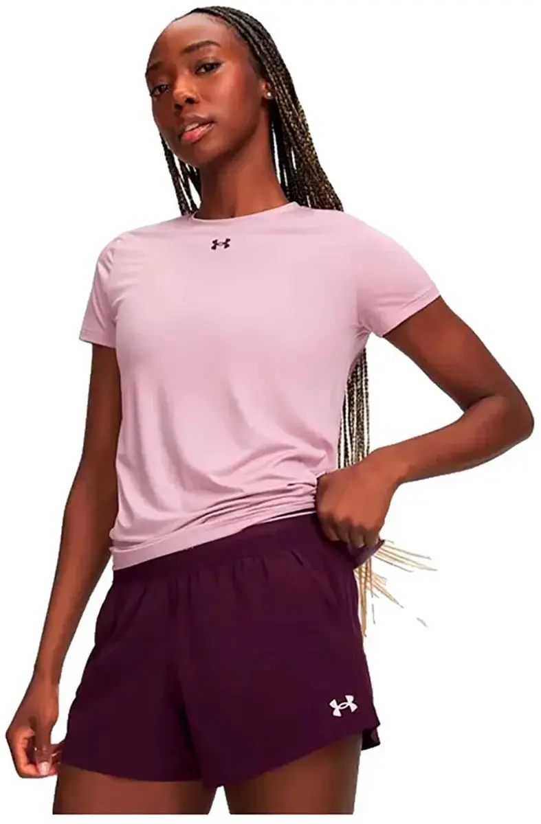 Under Armour Vanish T-shirt Met Korte Mouwen Roze S Vrouw