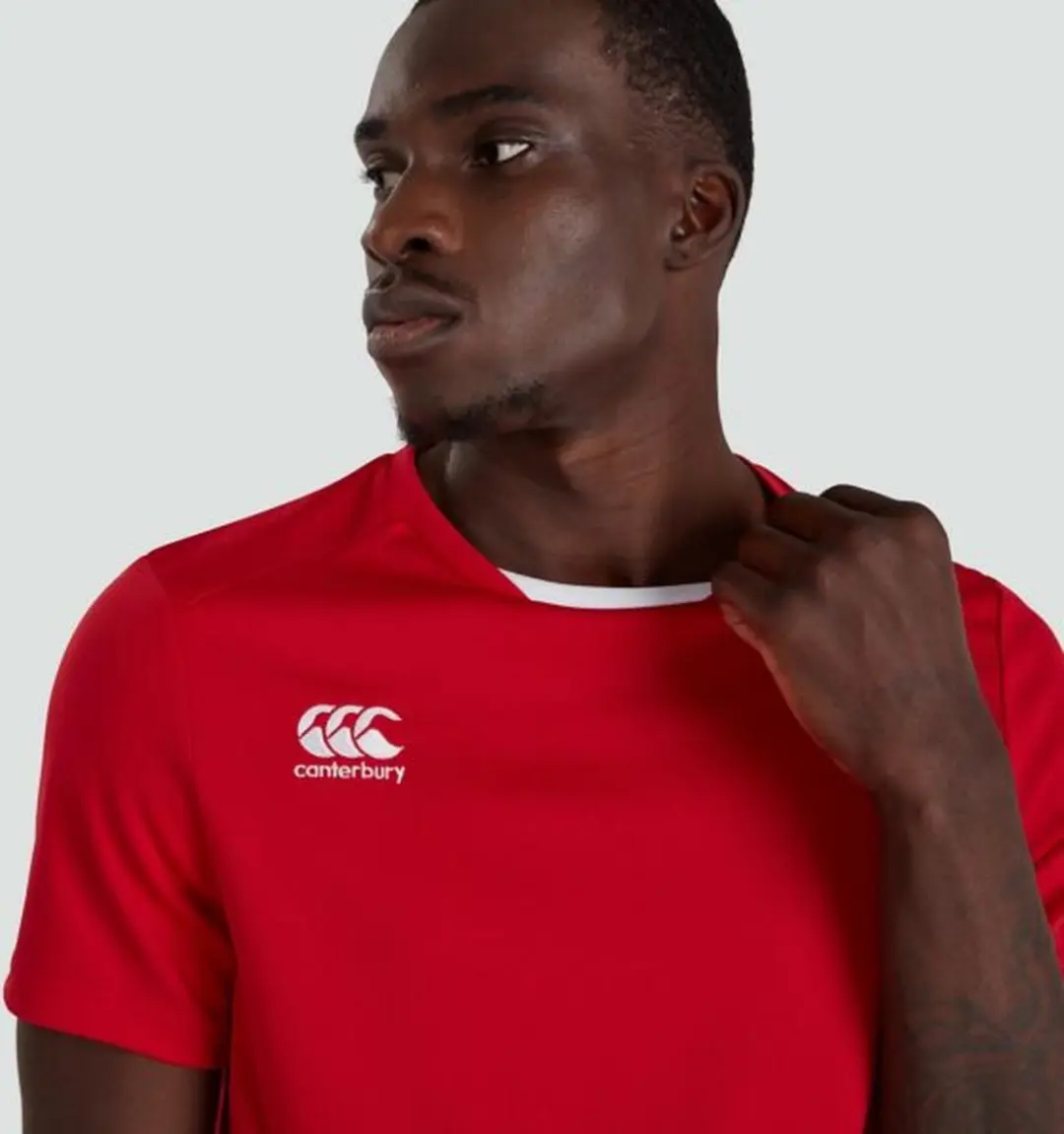 Canterbury Club Dry T-shirt - XL - Red - afbeelding 3 van 4