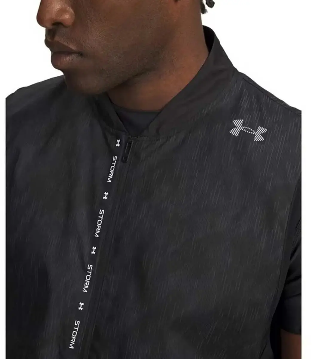 Under Armour Velociti Cold Weather Storm Vest M - Zwart - afbeelding 4 van 4