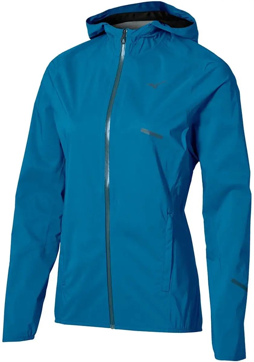 Mizuno Waterproof 20k Jas Blauw M Vrouw