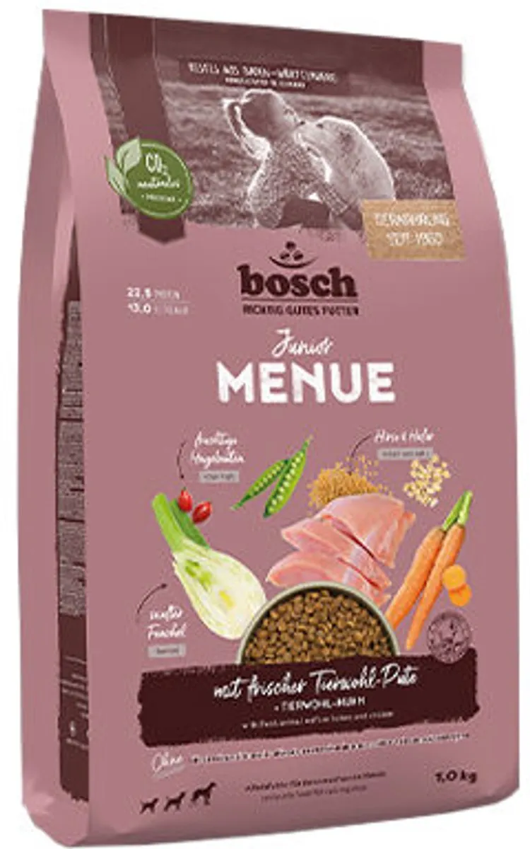 Bosch HPC Menu Junior Kalkoen Hondenvoer 2,4kg