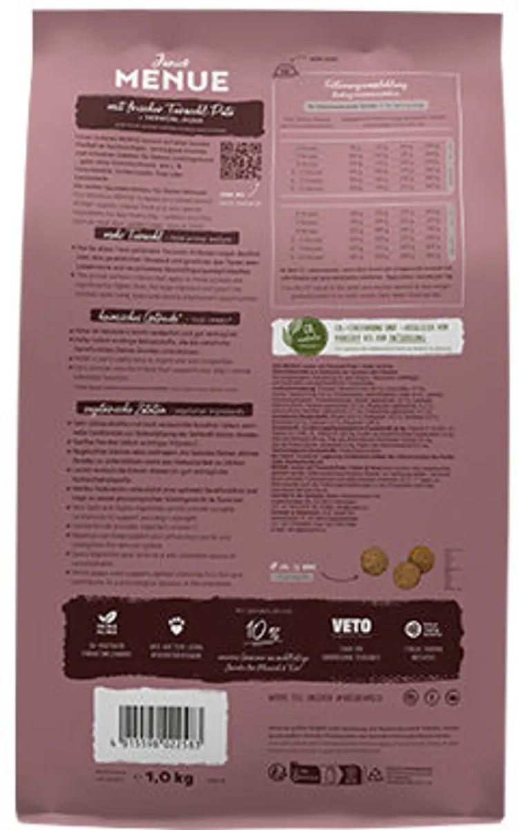 Bosch HPC Menu Junior Kalkoen Hondenvoer 2,4kg