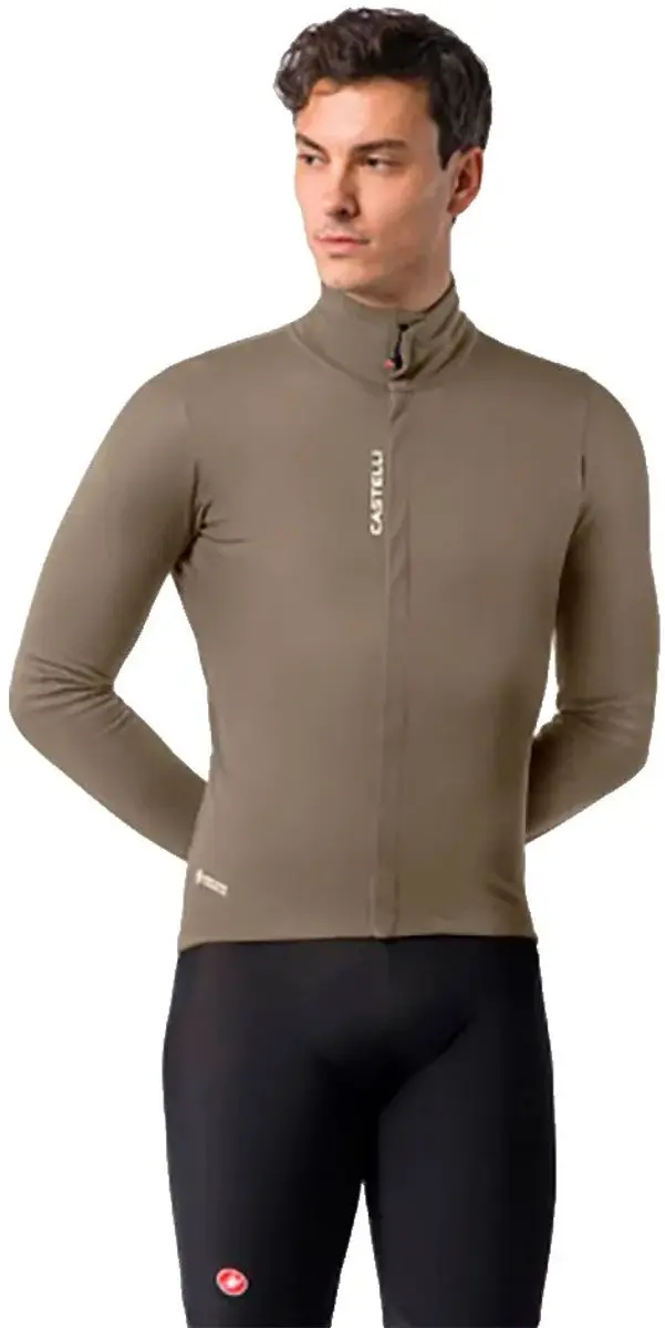 Castelli Ideale Gore-tex Infinium™ Windstopper® Jas Grijs S Man