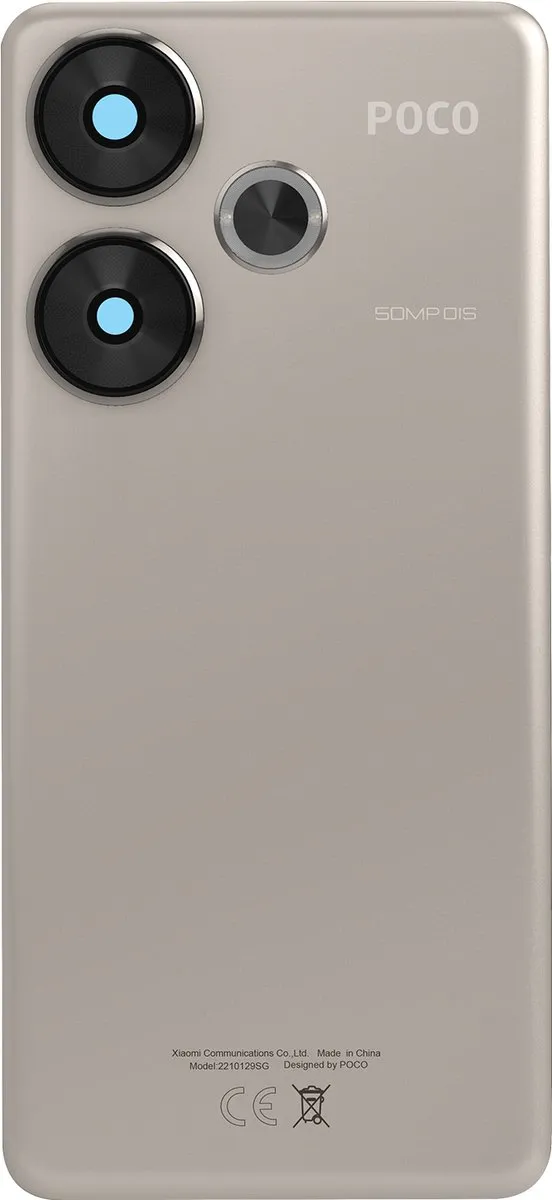 Xiaomi Poco F6 Achterkant Hoes Grijs