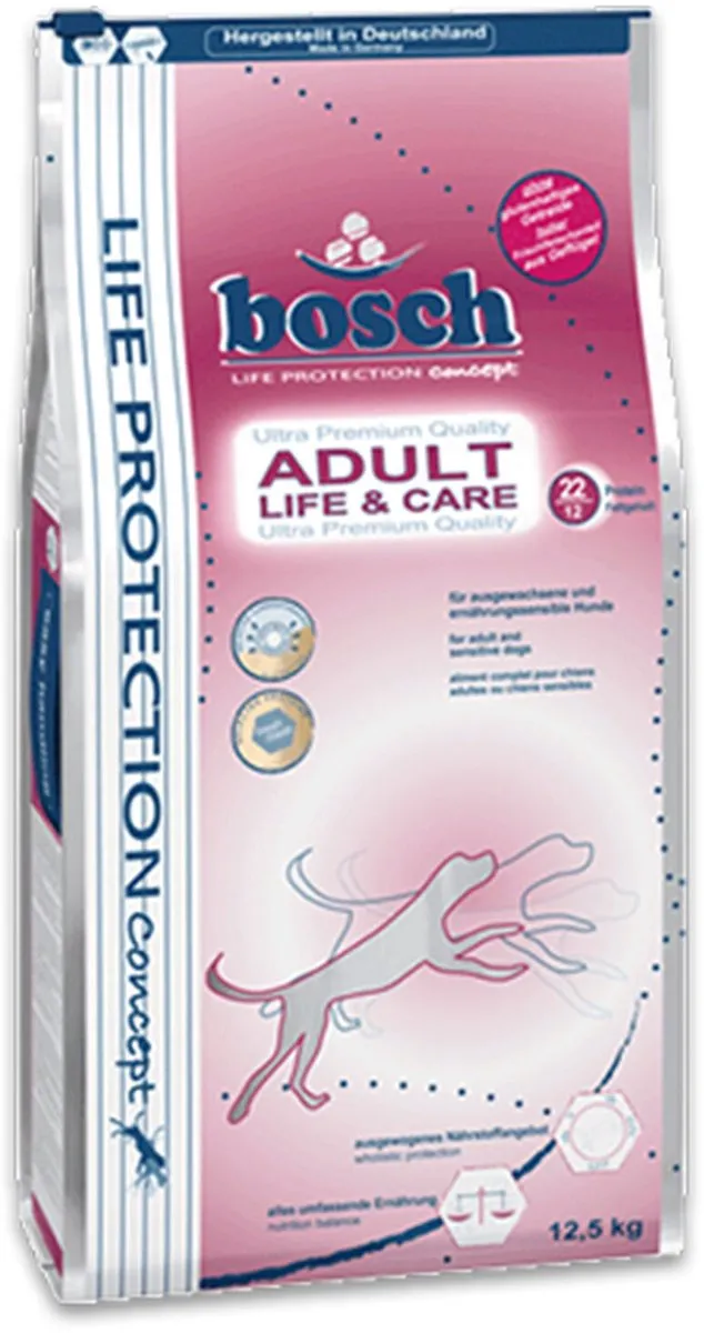 Bosch Adult Life & Care Hondenvoer 12,5kg