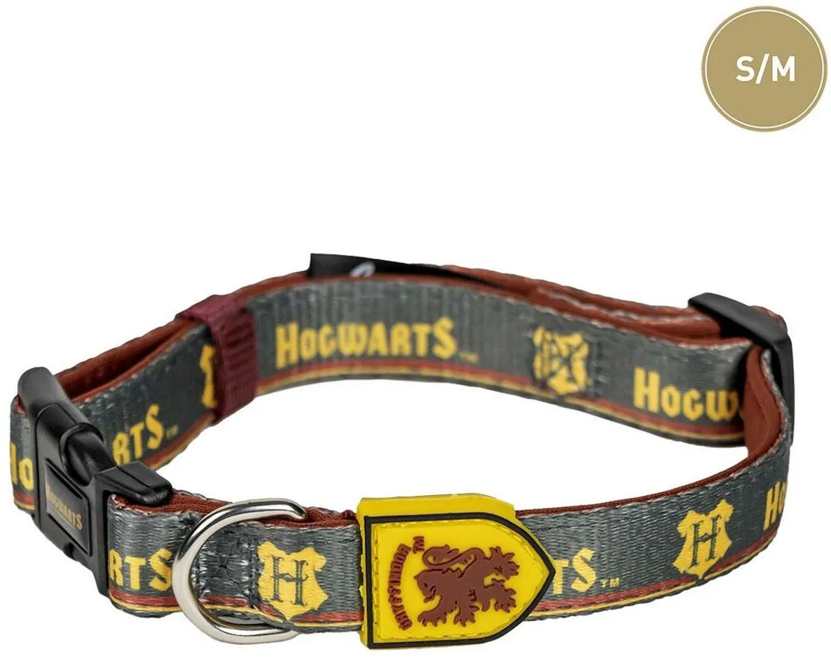 Honden halsband - Harry Potter - Rood - Maat S/M - 20mmx30-45cm