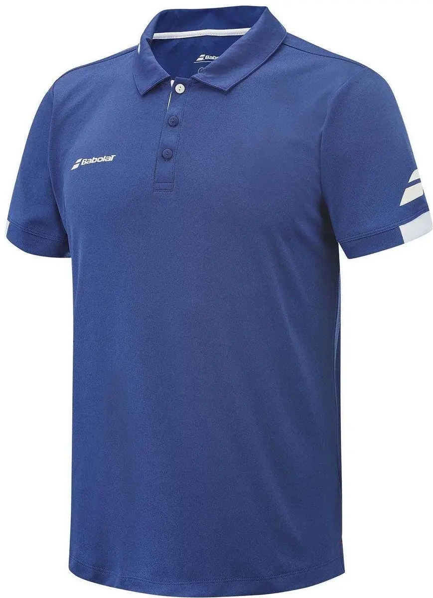 Babolat Play Poloshirt - Blauw 10-12 Jaar - afbeelding 3 van 3