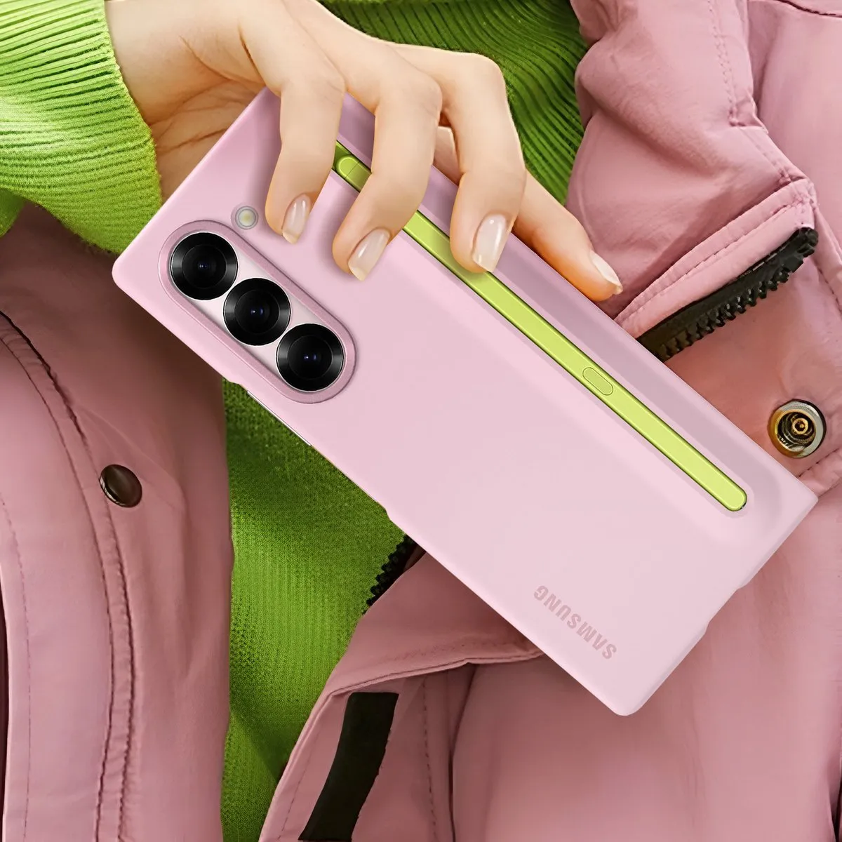 Samsung Galaxy Z Fold6 Hoesje EF-OF95PCPEGWW - Roze - afbeelding 6 van 6