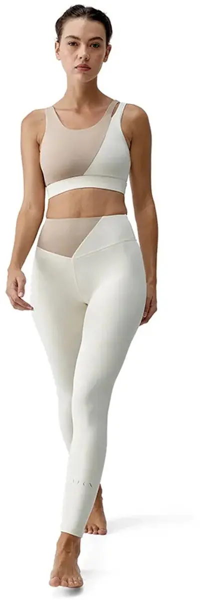 Born Living Yoga Omkara Leggings Wit L Vrouw