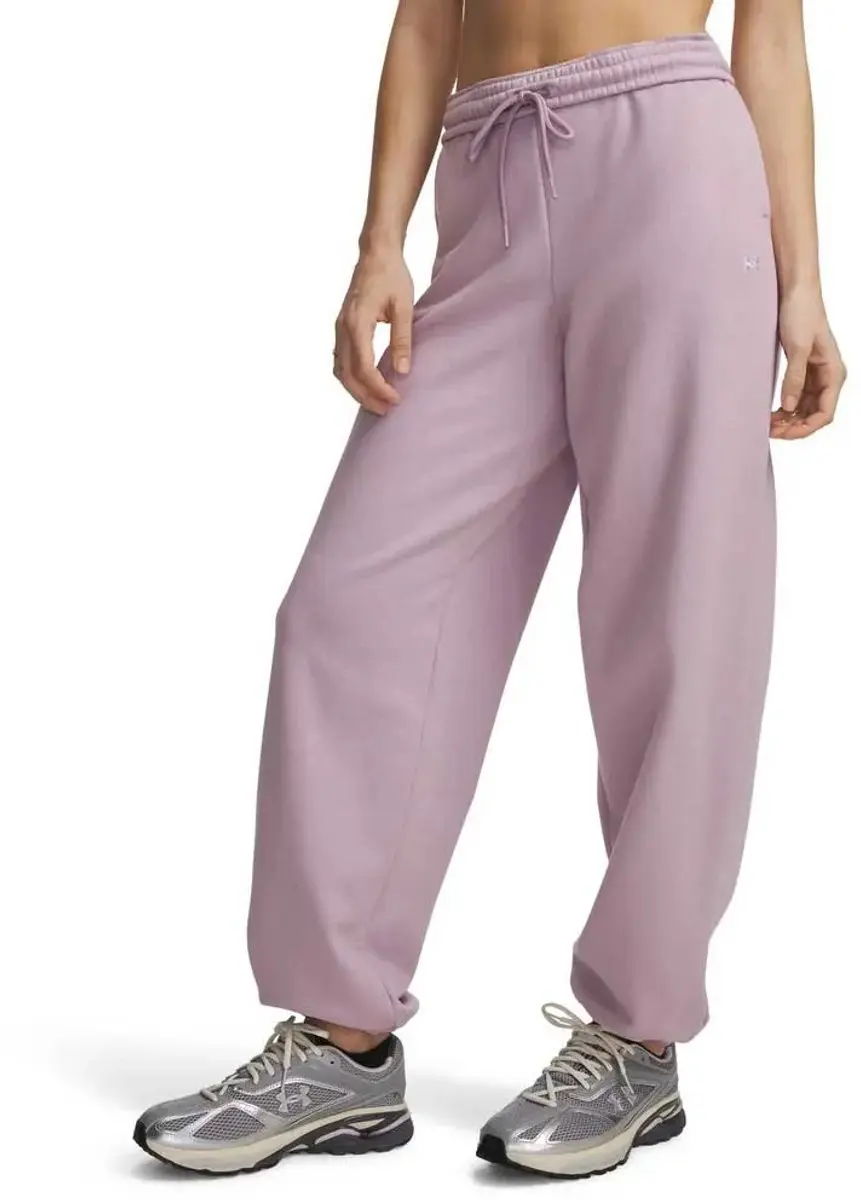 Under Armour Icon Fleece Gym Joggers Roze M / Regular Vrouw