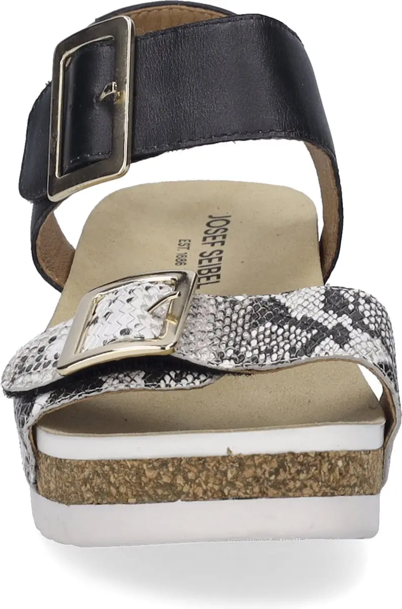Josef Seibel Quinn 02 Sandalen - Zwart - afbeelding 6 van 6