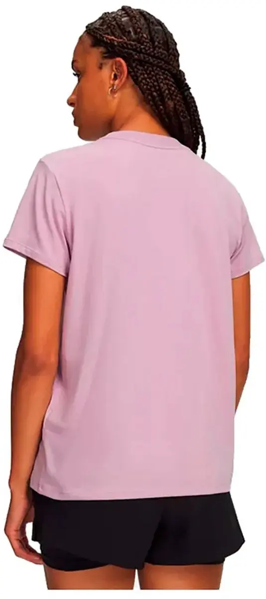 Under Armour Rival Core T-shirt - Roze M - afbeelding 3 van 4