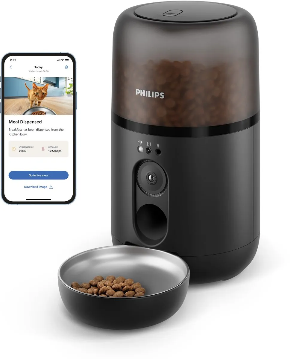 Philips Pet Series PAW5320/02 Voerautomaat met camera