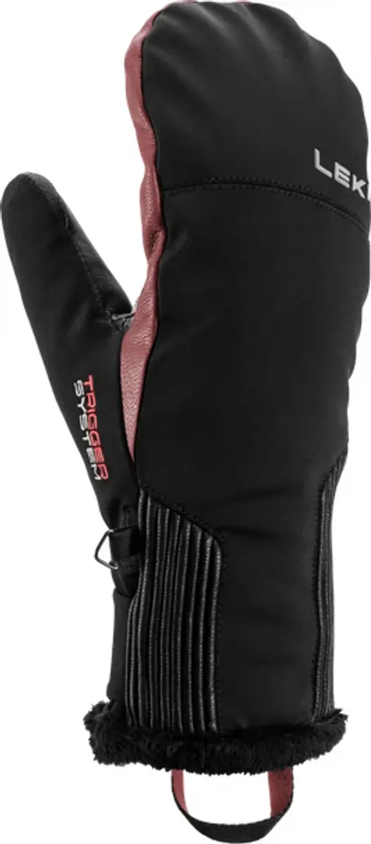 LEKI VALLARTA 3D WOMEN MITT Black rose-8,5
