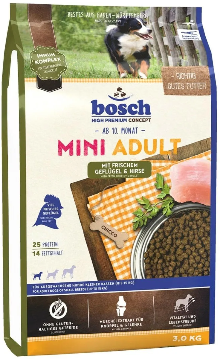 Bosch Mini Adult Gevogelte & Gierst 1kg