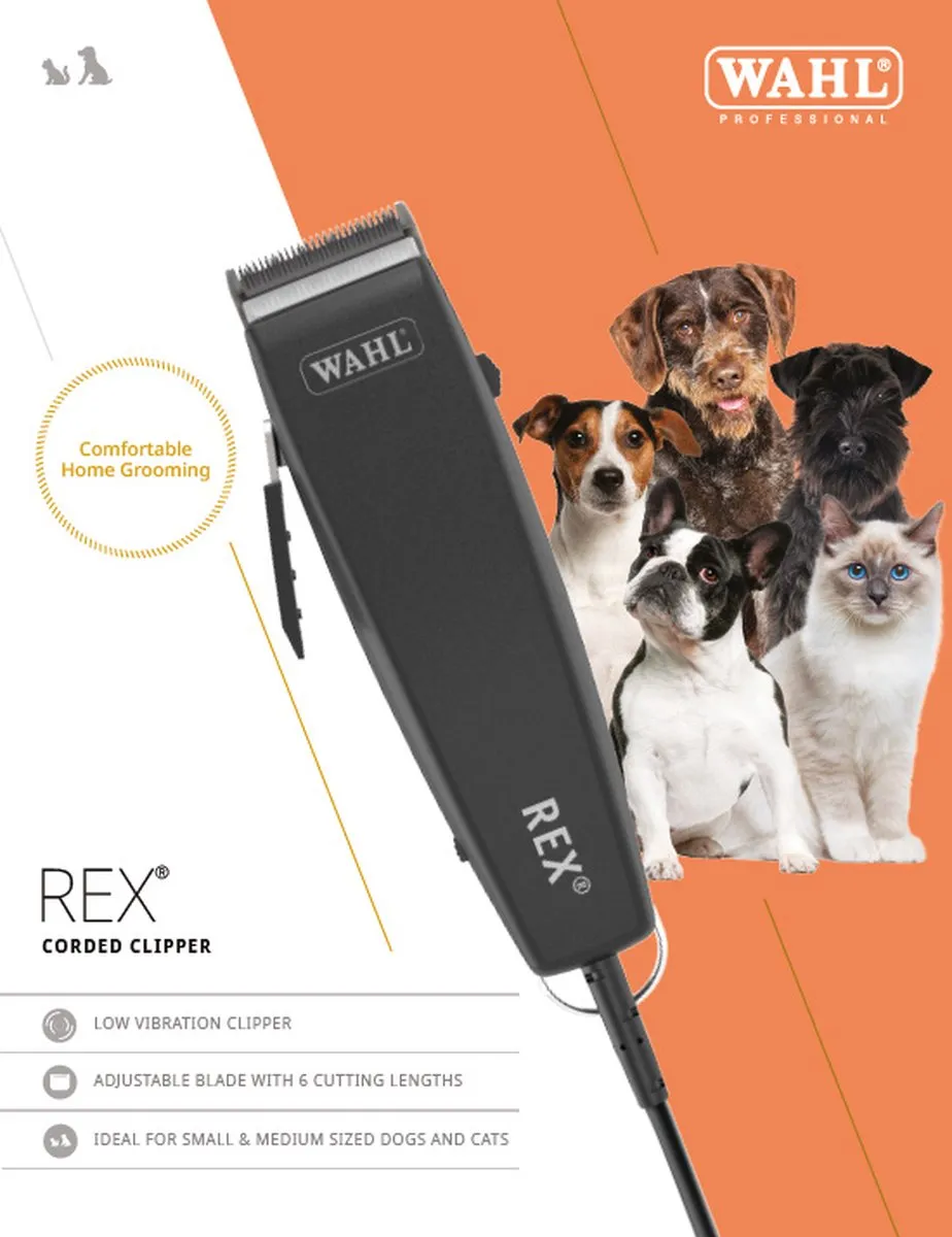 Wahl Rex Tondeuse - Zwart - afbeelding 6 van 6