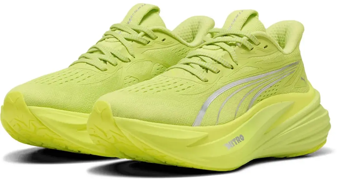 PUMA MagMax Nitro 2 Hardloopschoenen - Geel - 40 - afbeelding 2 van 4