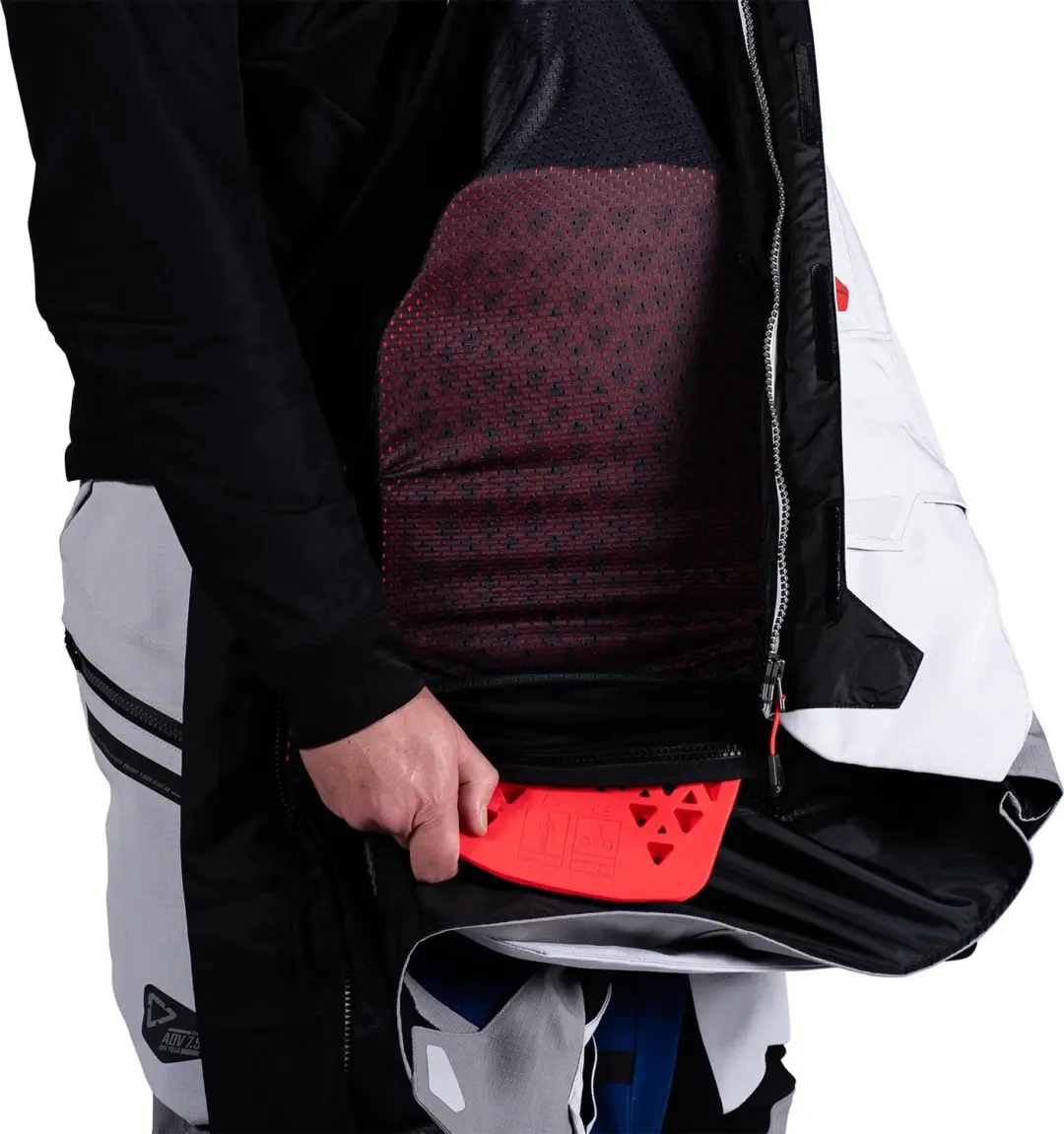 Leatt 3DF Insert 2 Rugbeschermer Level 2 - S - Rood - afbeelding 3 van 5