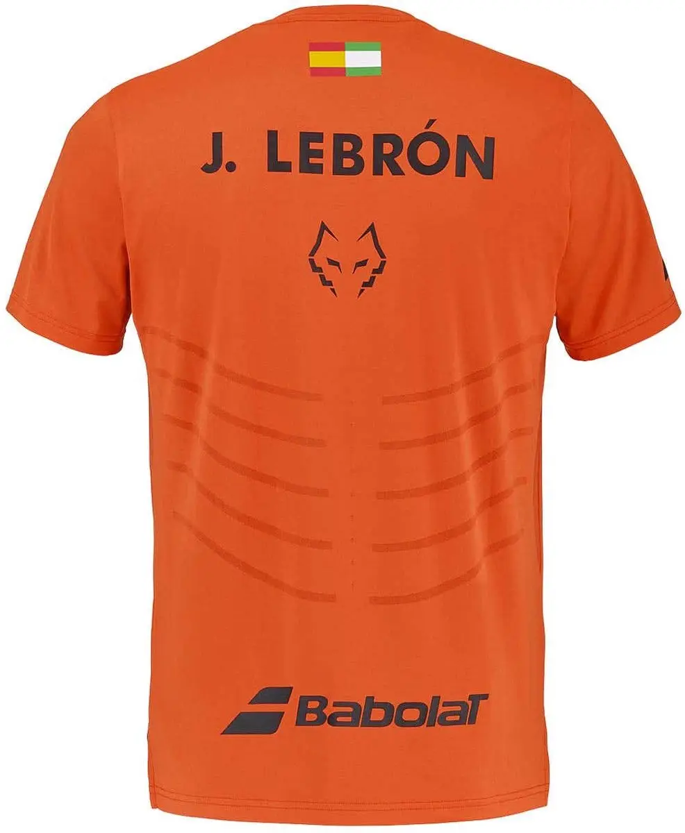Babolat Replica Tee Juan Lebron - L - Rood - afbeelding 2 van 3