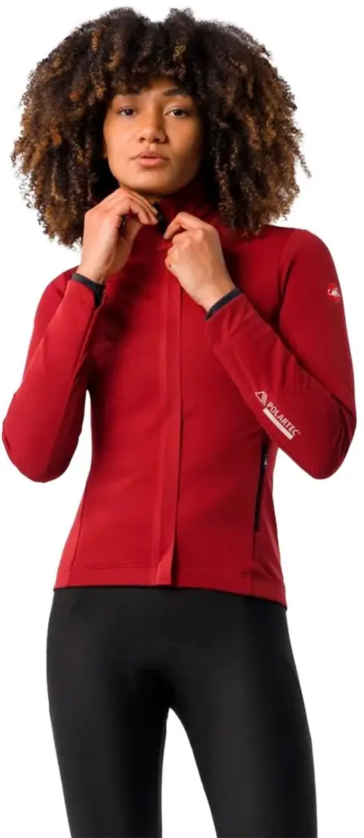 Castelli Alpha 150 Jas Rood S Vrouw