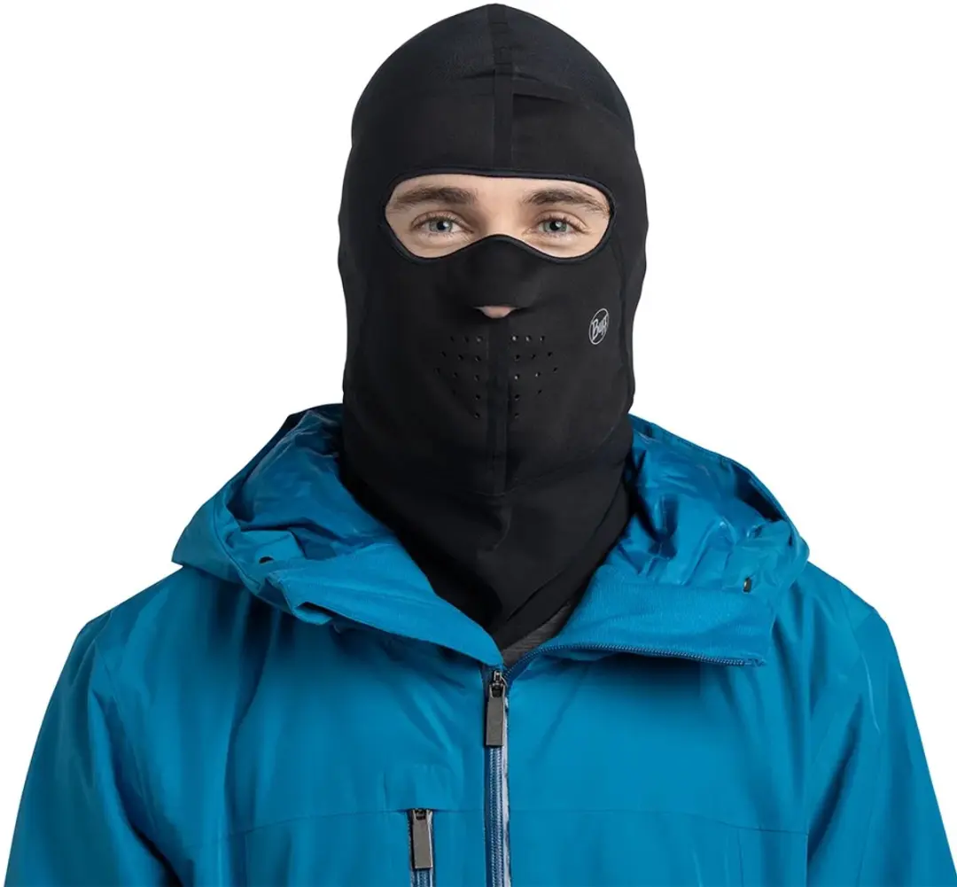 Buff Windproof Bivakmuts Zwart M-L - afbeelding 3 van 6