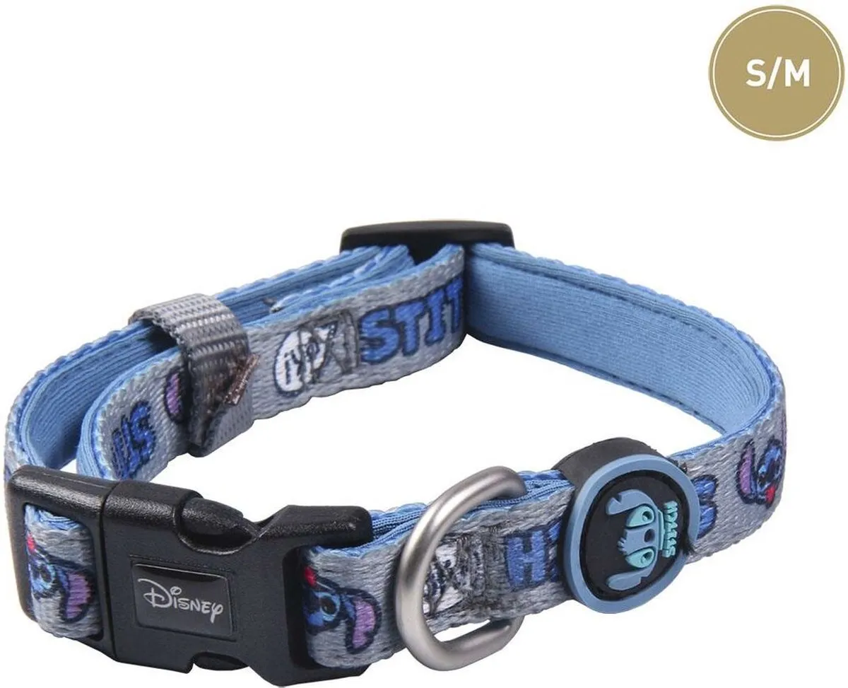 Disney Stitch Hondenhalsband S - Blauw