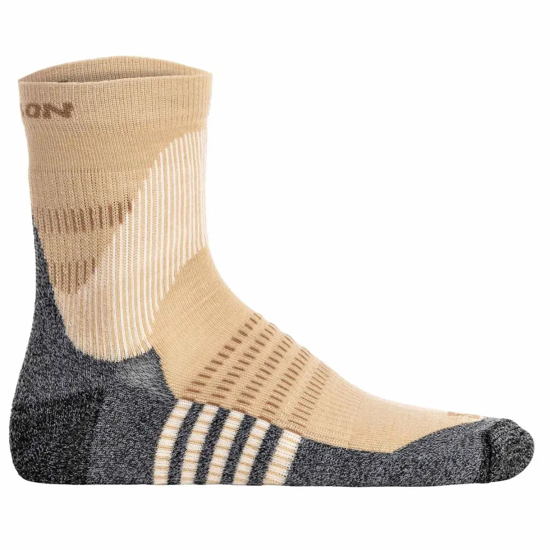 Salomon X Ultra Access Quarter Sokken - 2 Paar - Zwart/Zand - afbeelding 5 van 5