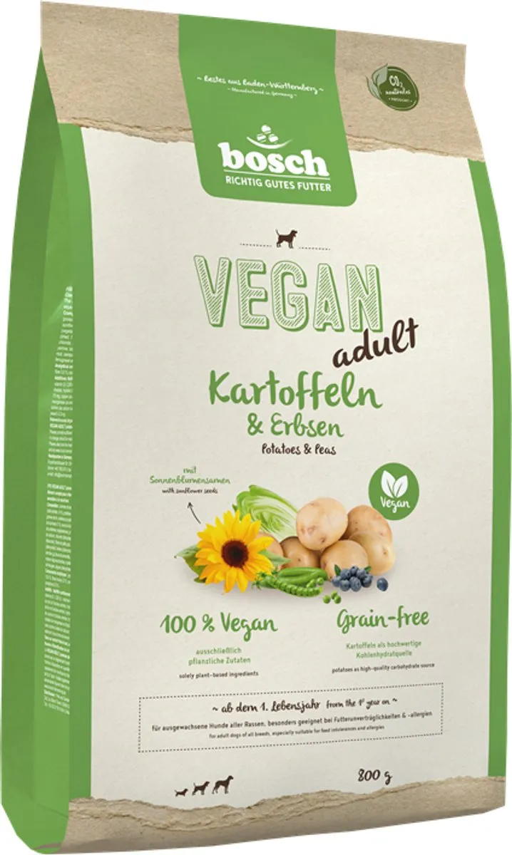 Bosch HPC Vegan Aardappel & Erwten 800g