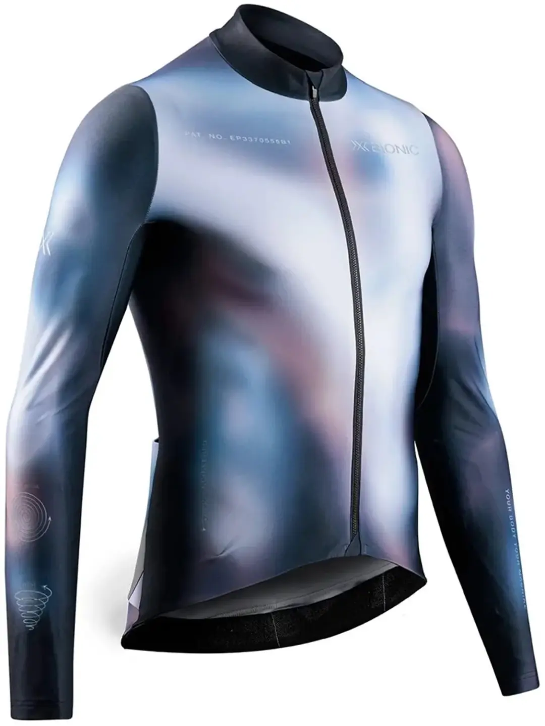 X-bionic Corefusion Ride Trui Met Lange Mouwen Grijs,Zilver XL Man