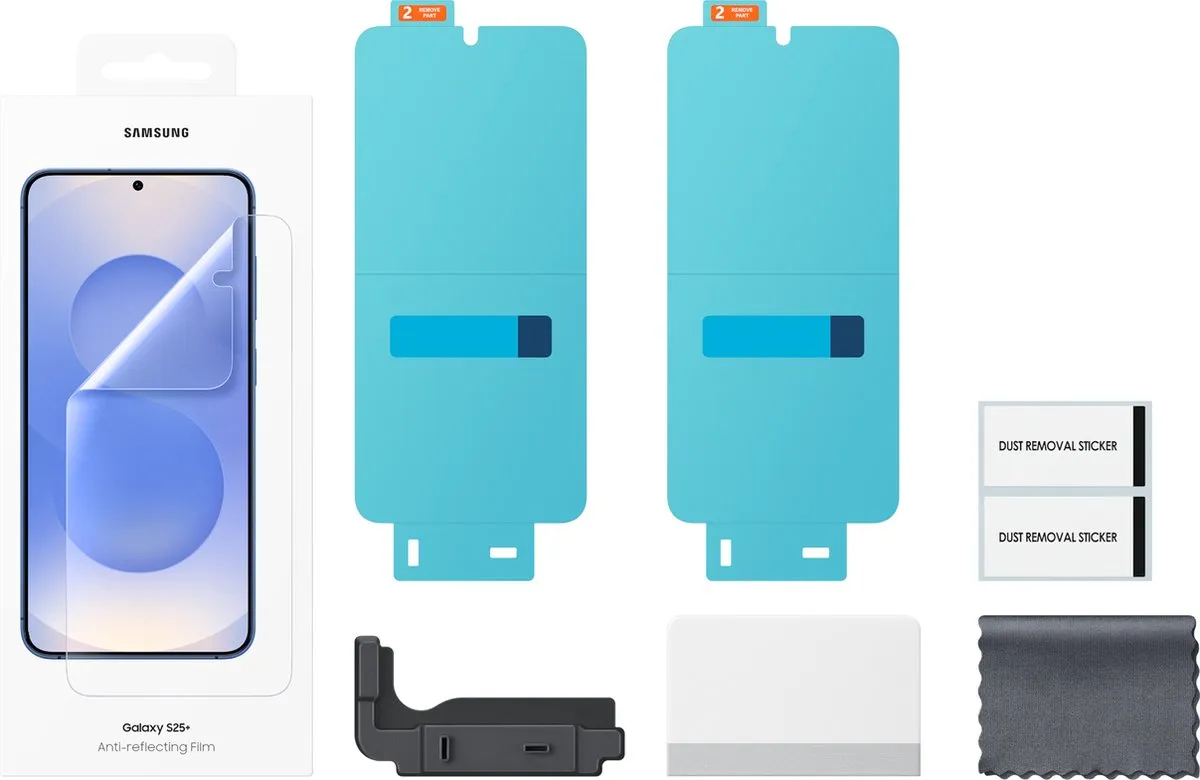 Samsung Galaxy S25+ Anti-reflect Screenprotector - 2 Stuks