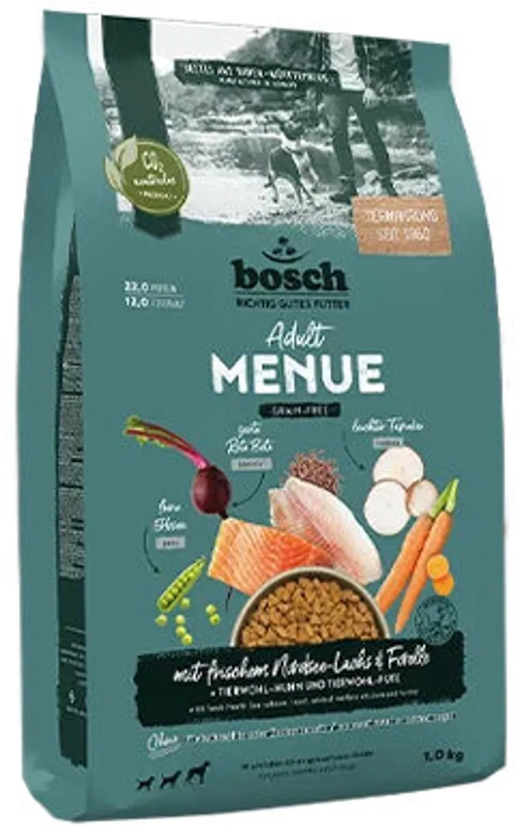 Bosch HPC Menue Adult Hondenvoer Zalm & Forel 2,4kg