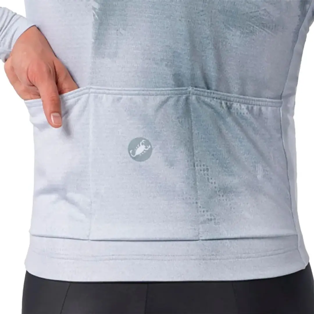 Castelli Nebula Thermal Trui L - Grijs/Wit - afbeelding 4 van 4