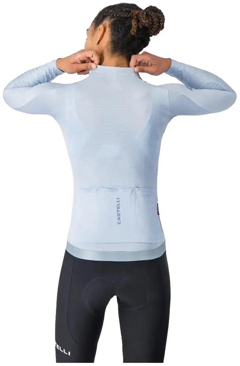 Castelli Espresso 2 Trui Dames - M - Lichtblauw - afbeelding 2 van 4