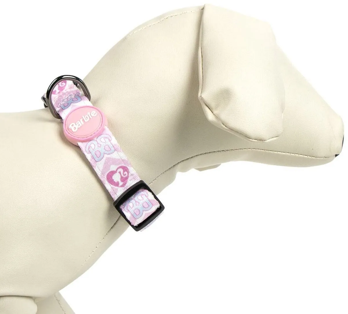 Barbie Hondenhalsband Roze - Maat XS - 15x18-30cm