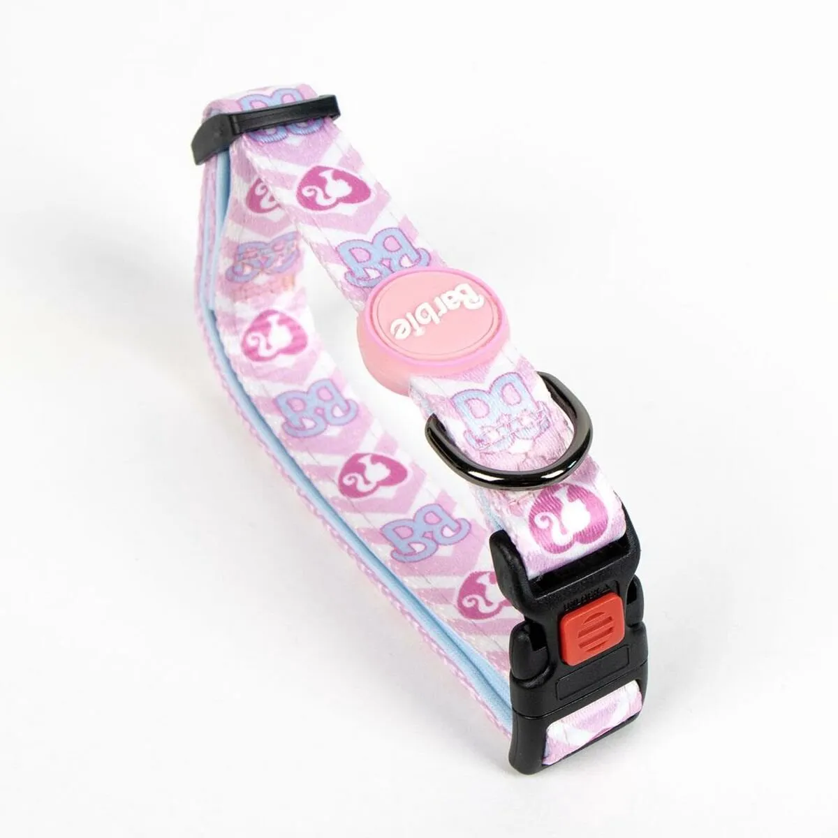 Barbie Hondenhalsband Roze - Maat XS - 15x18-30cm