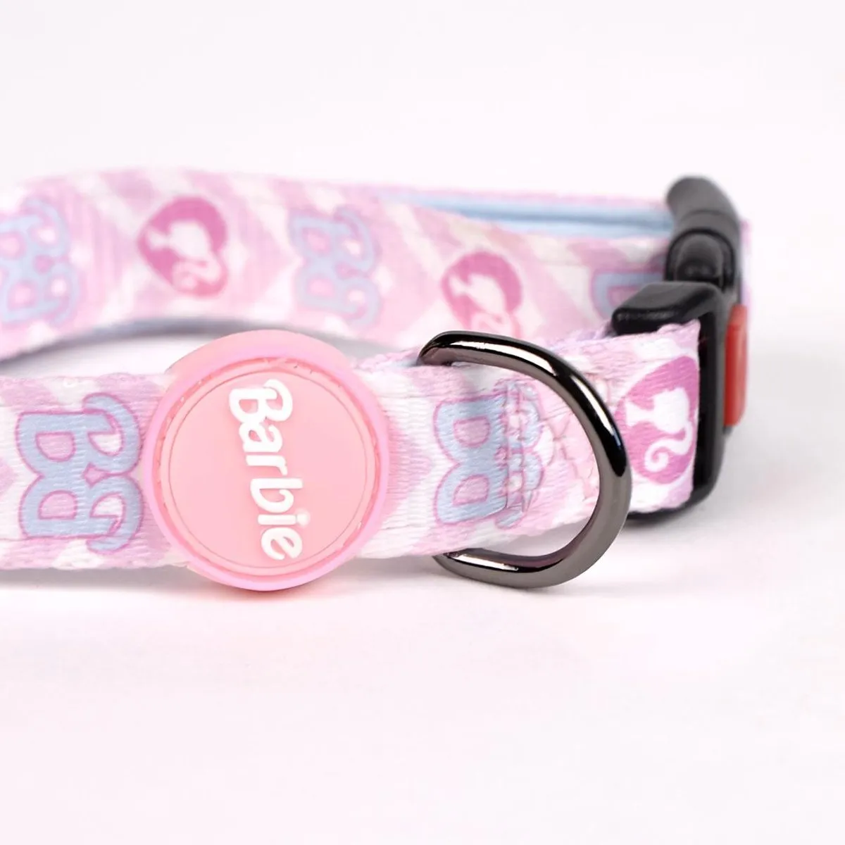 Barbie Hondenhalsband Roze - Maat XS - 15x18-30cm
