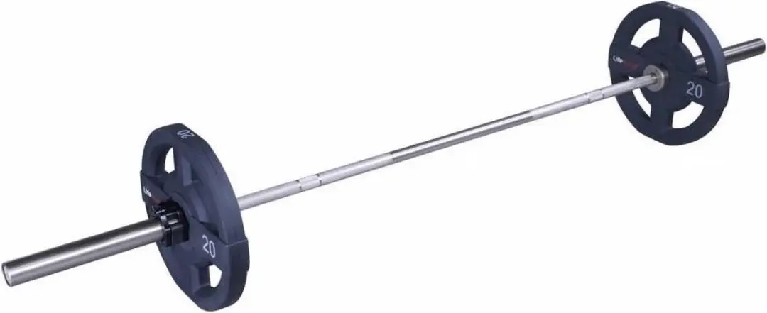 LifeMaxx LMX31 Halterstang 220cm - afbeelding 2 van 3