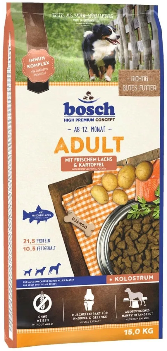Bosch Volwassen Zalm Aardappelen 15kg
