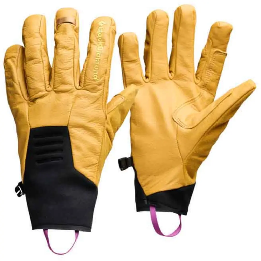 Black Diamond Tour LT Handschoenen - M - Geel/Black - afbeelding 2 van 4