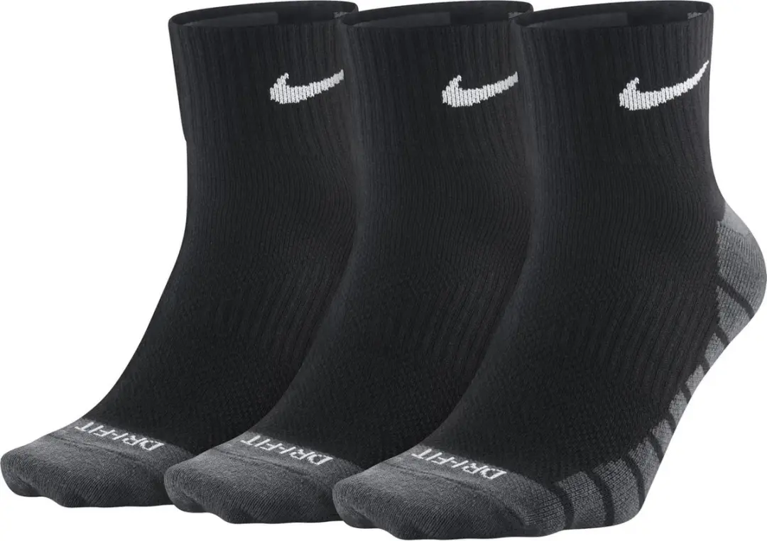 Nike Dry Lightweight Quarter Enkelsokken Hardloopsokken