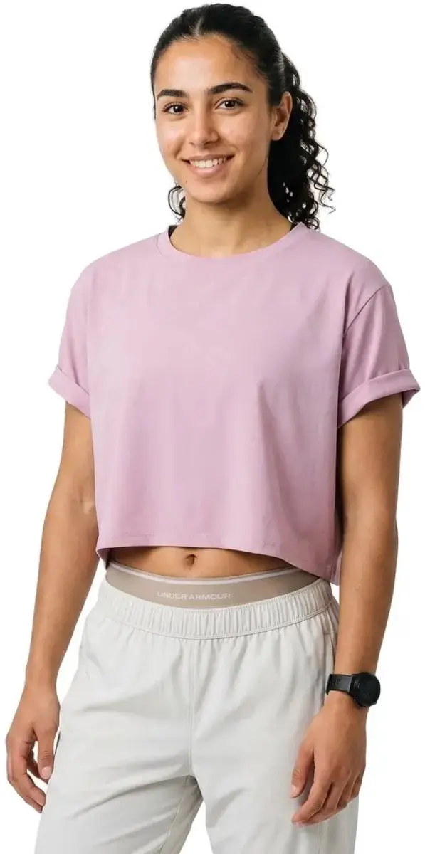 Under Armour Rival Boxy T-shirt Dames